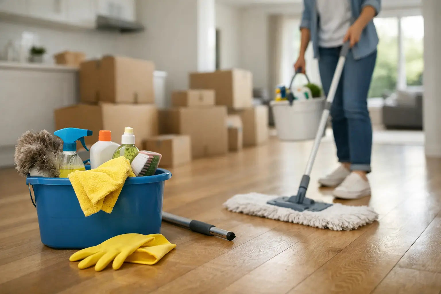 A Guide to Move-In Cleaning Before You Unpack